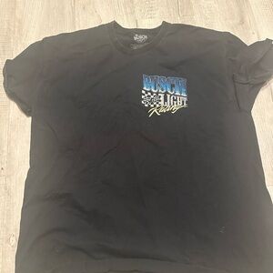 Hybrid Apparel Black Racing Tee